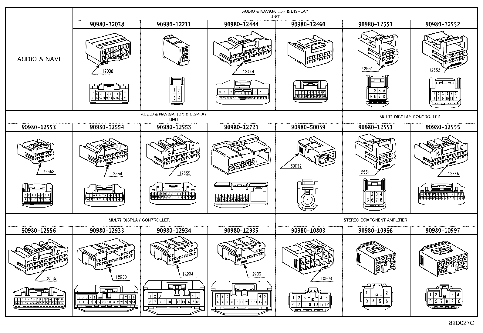 82817-60M80 PROTECTOR, WIRING HARNESS, NO.9 product image
