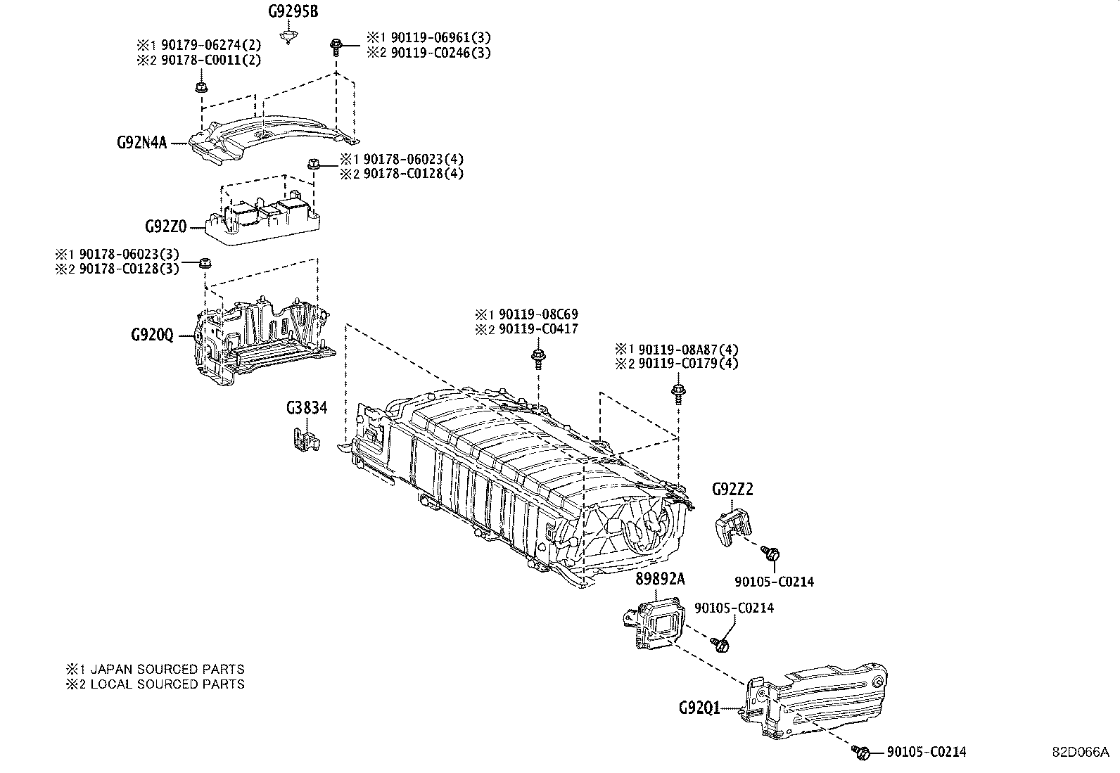 82621-02030 COVER, CONNECTOR(FOR BATTERY TERMINAL) product image