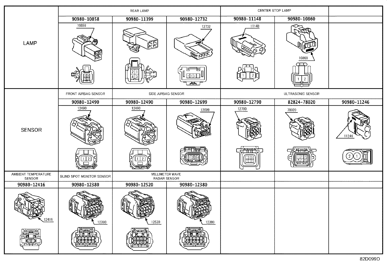82151-1AC70 WIRE, FRONT DOOR, RH product image