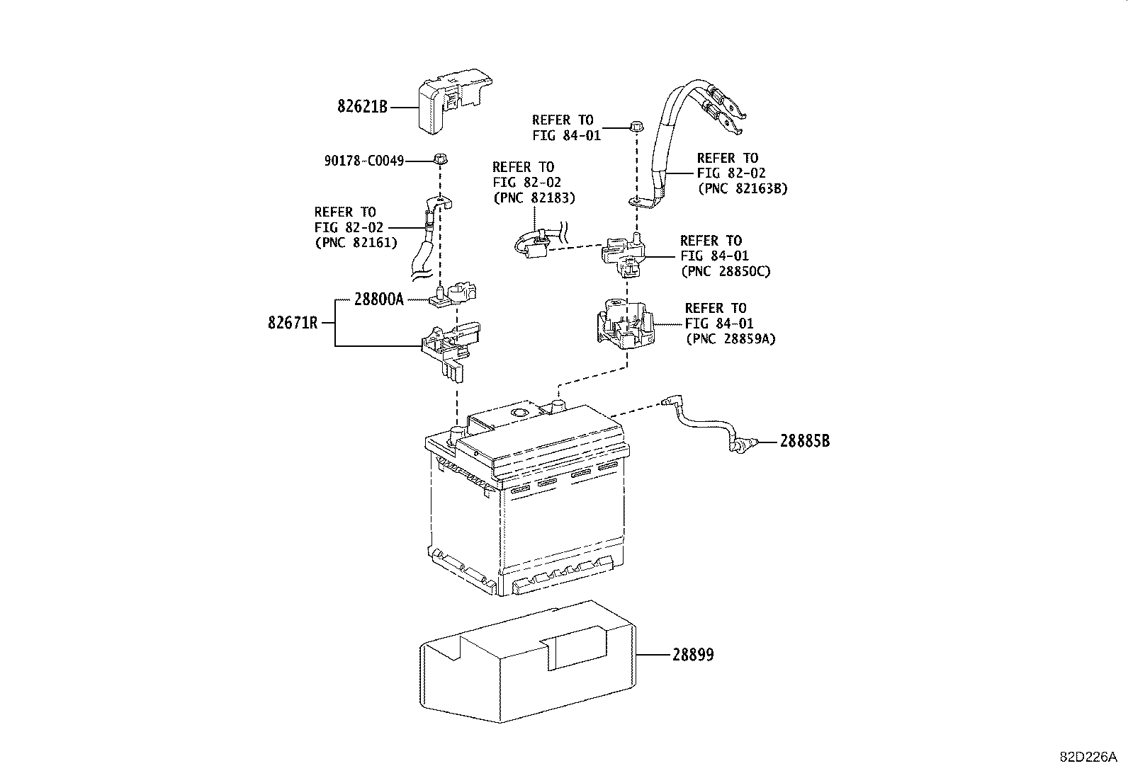 89890-42130 COMPUTER ASSY, BATTERY product image