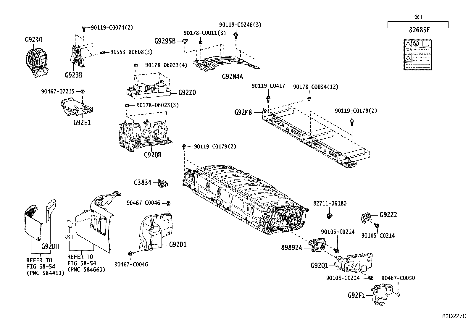 89890-42130 COMPUTER ASSY, BATTERY product image