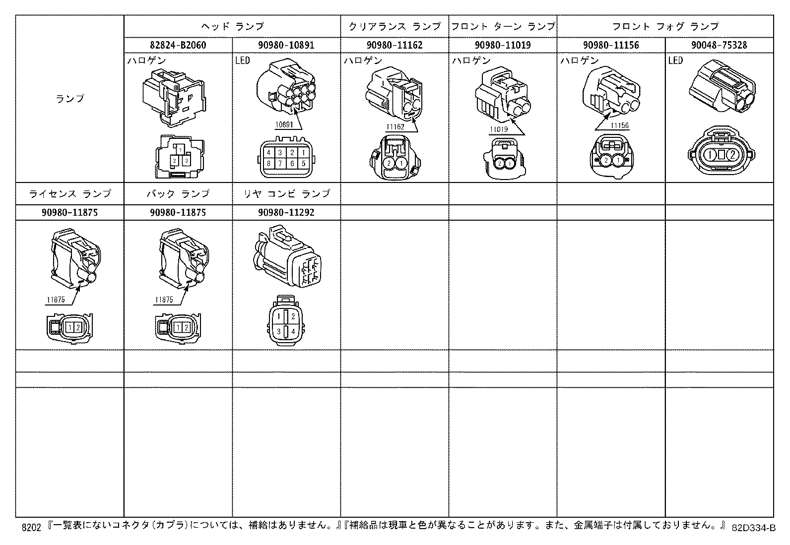 82172-B5020 WIRE, ROOF, NO.2 product image