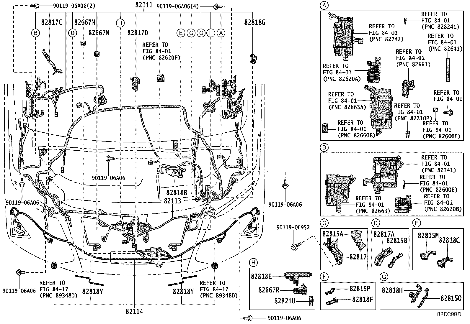 82817-58D10 PROTECTOR, WIRING HARNESS, NO.1 product image