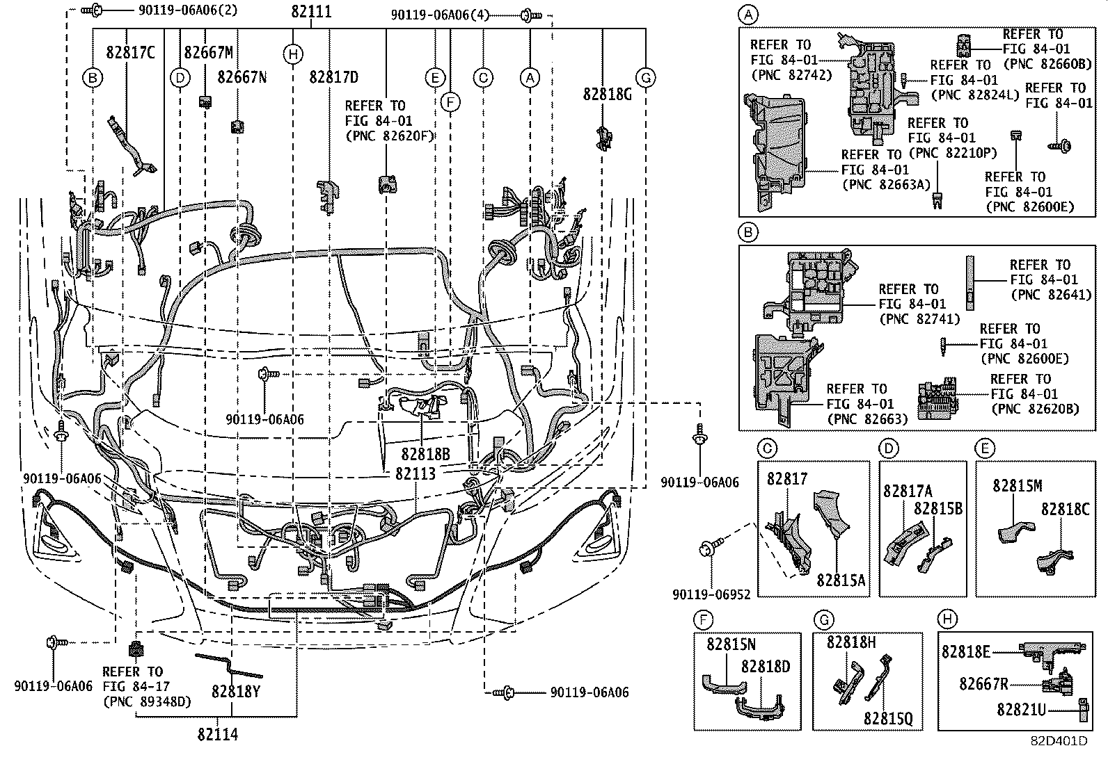 82817-58D10 PROTECTOR, WIRING HARNESS, NO.1 product image
