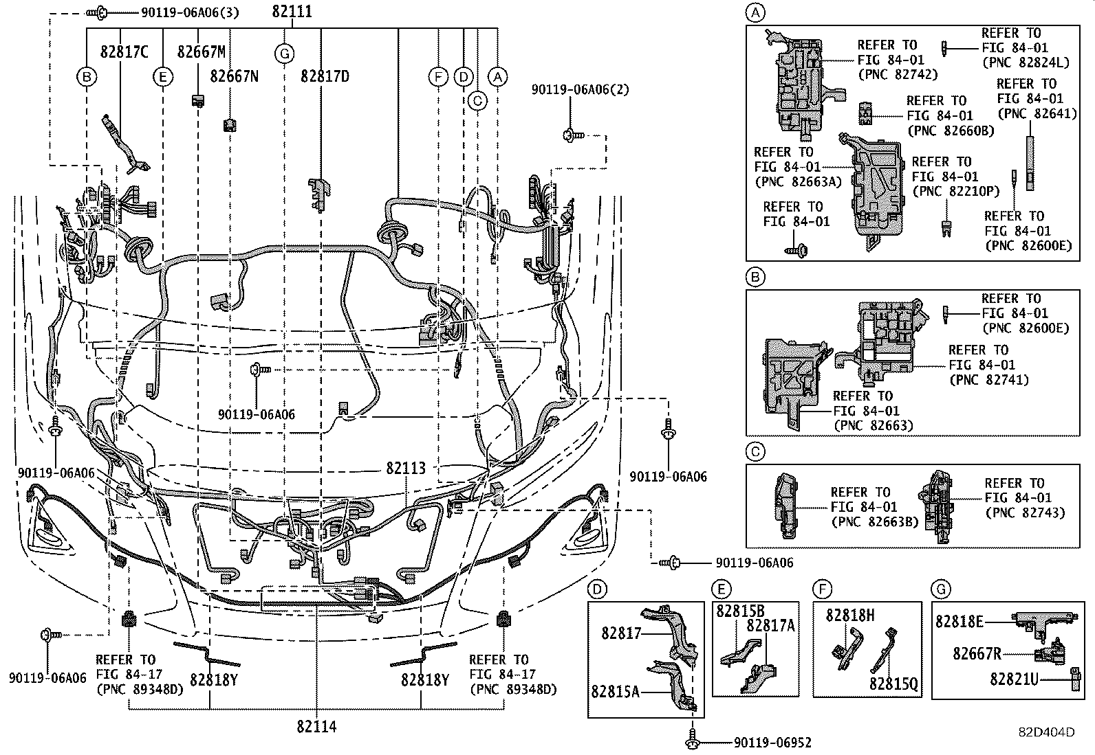82817-58D10 PROTECTOR, WIRING HARNESS, NO.1 product image