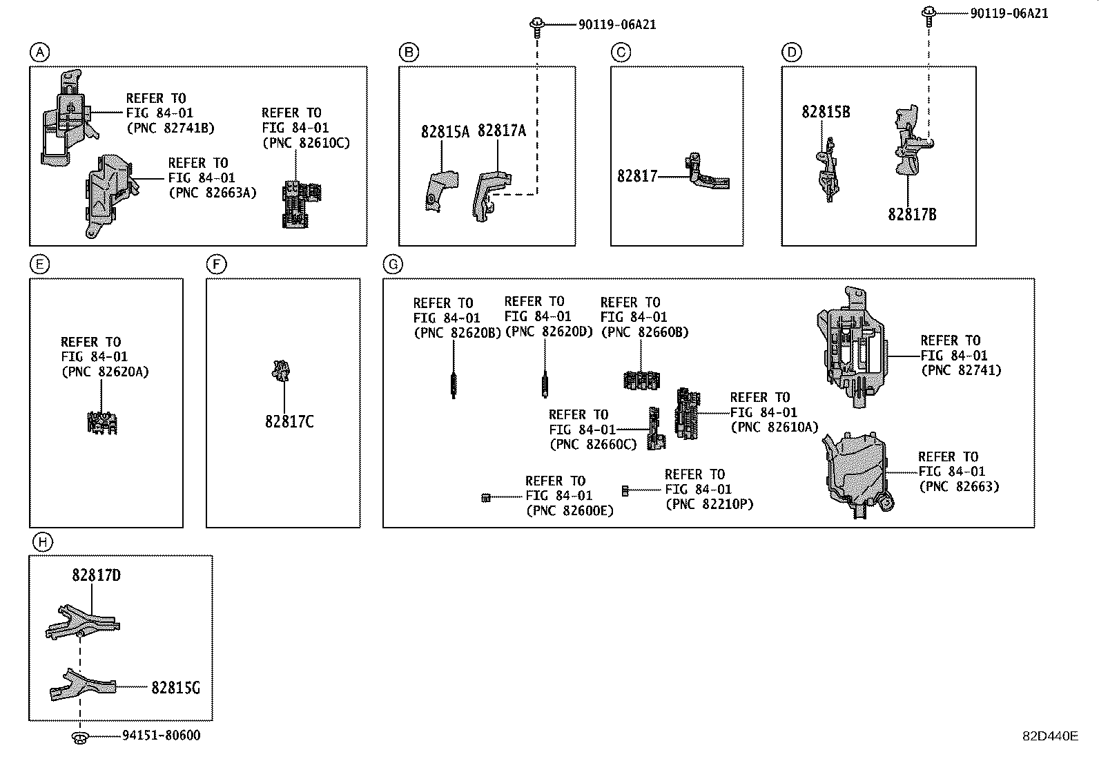 82113-K0100 WIRE, ENGINE ROOM, NO.3 product image