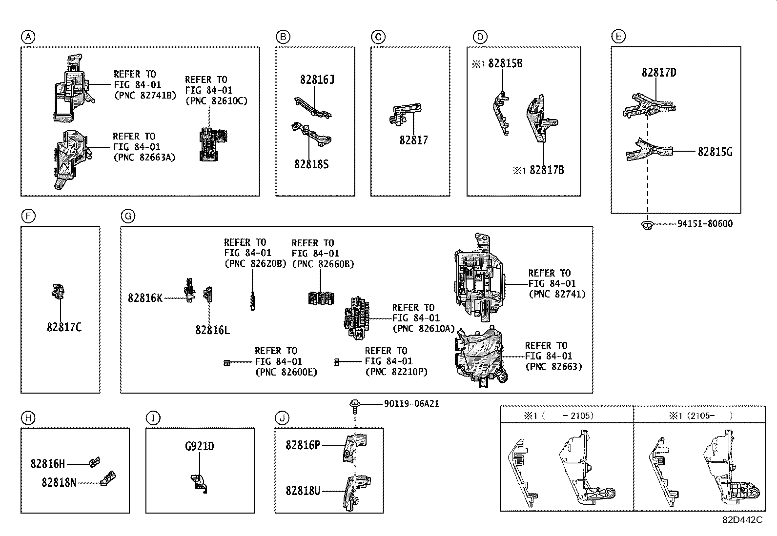 82113-K0100 WIRE, ENGINE ROOM, NO.3 product image