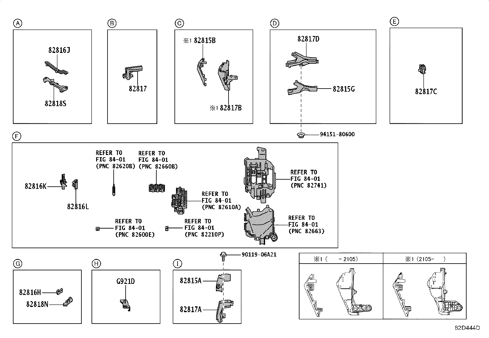 82114-52060 WIRE, ENGINE ROOM, NO.4 product image