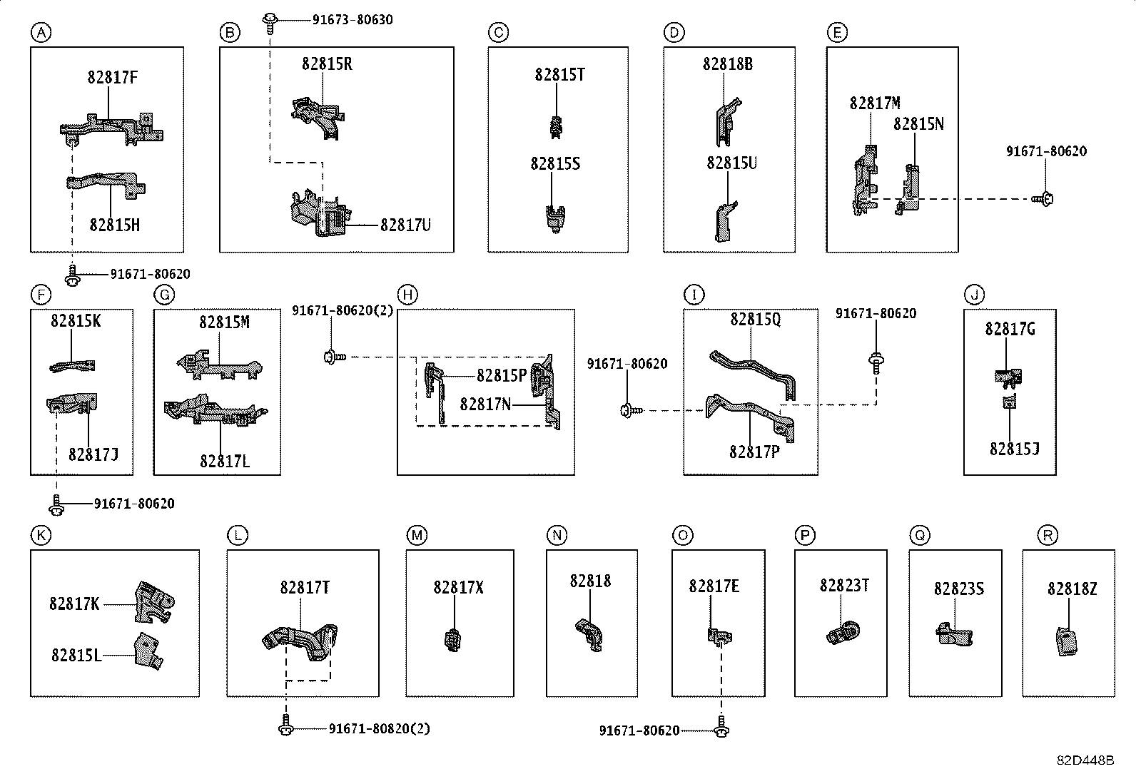 82113-K0100 WIRE, ENGINE ROOM, NO.3 product image