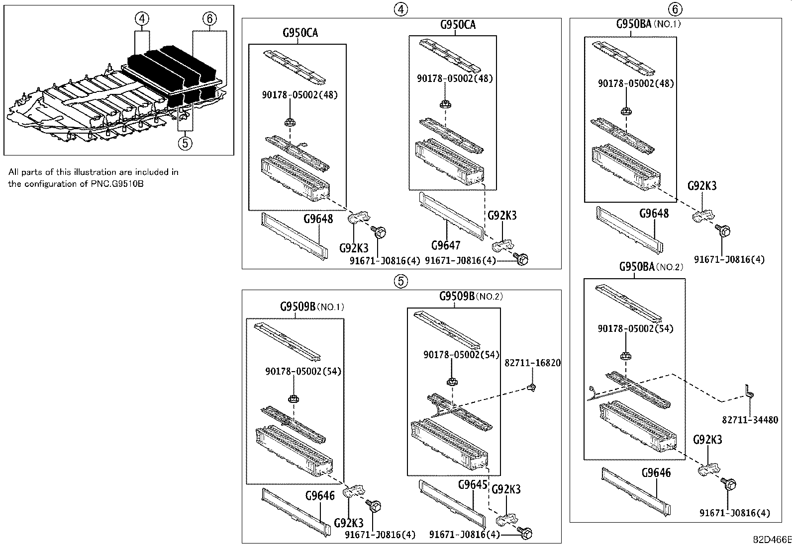 82821-F4110 COVER, CONNECTOR product image