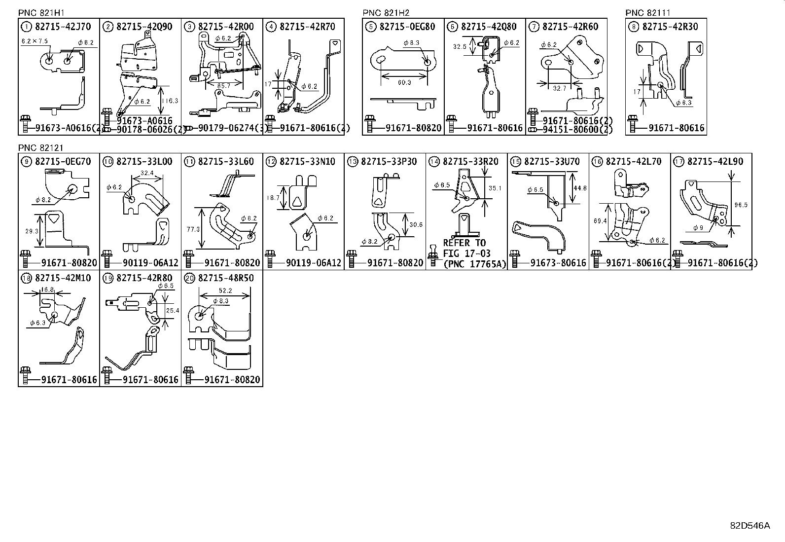 82153-42301 WIRE, REAR DOOR, NO.1 product image