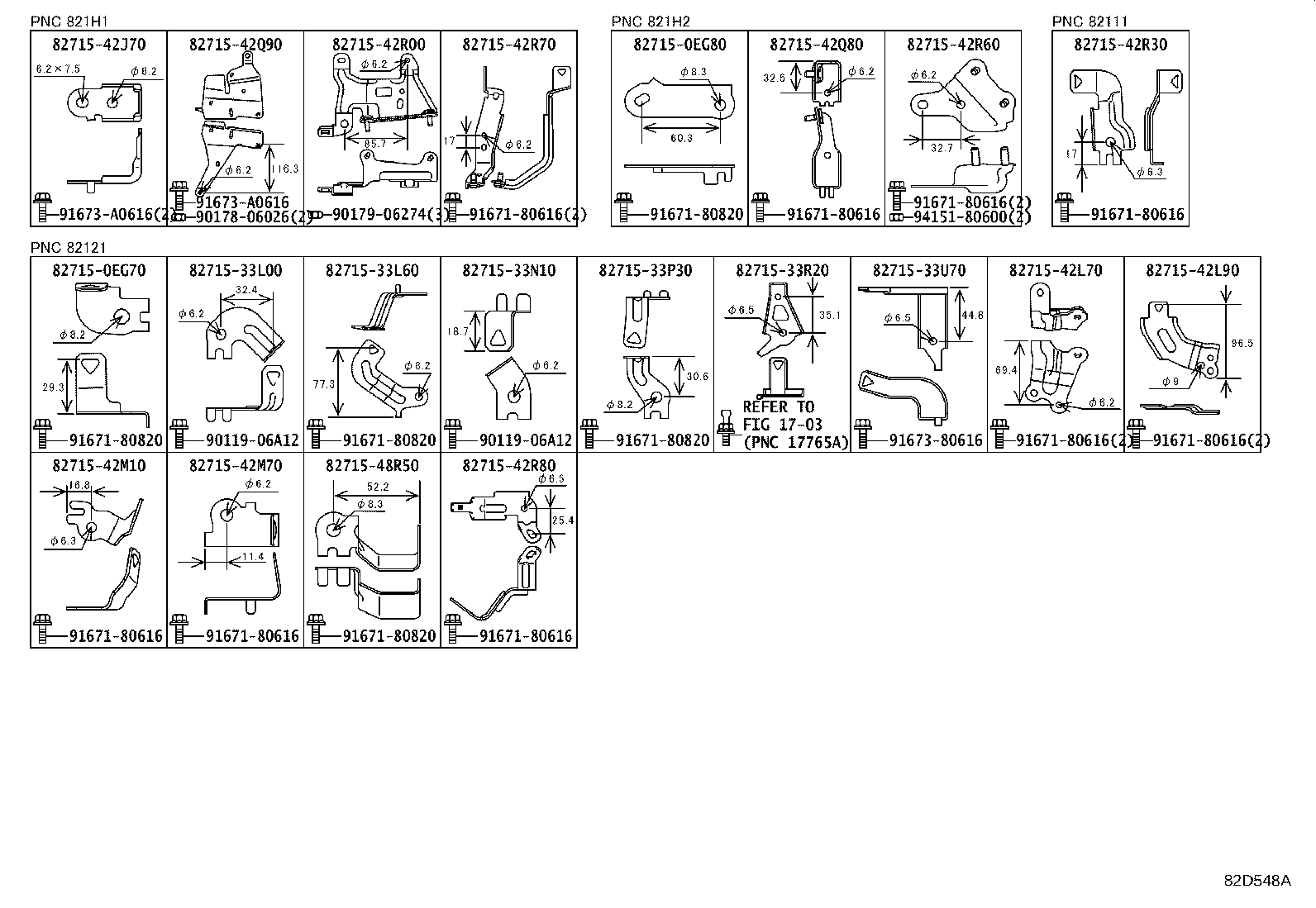 82142-42150 WIRE, INSTRUMENT PANEL, NO.2 product image