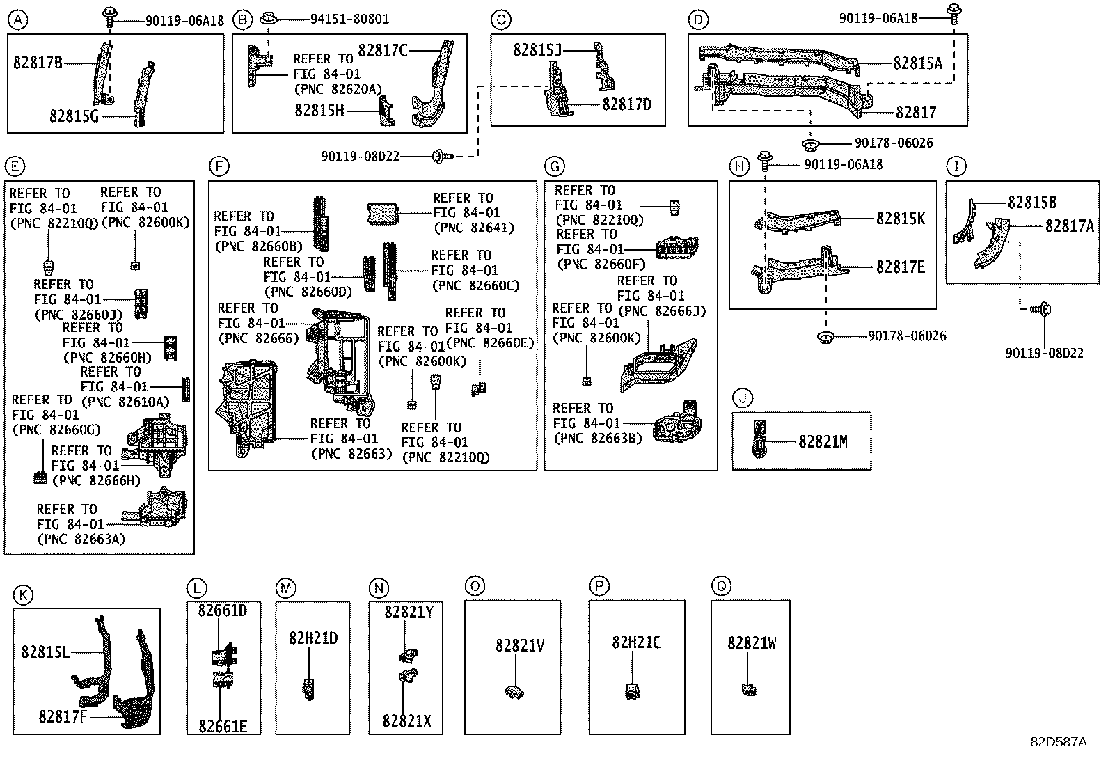 82142-76A40 WIRE, INSTRUMENT PANEL, NO.2 product image