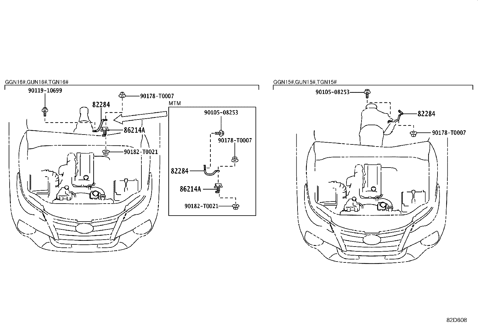 82142-KK830 WIRE, INSTRUMENT PANEL, NO.2 product image