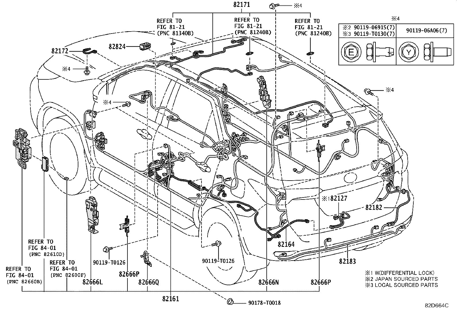 82817-0K520 PROTECTOR, WIRING HARNESS, NO.2 product image