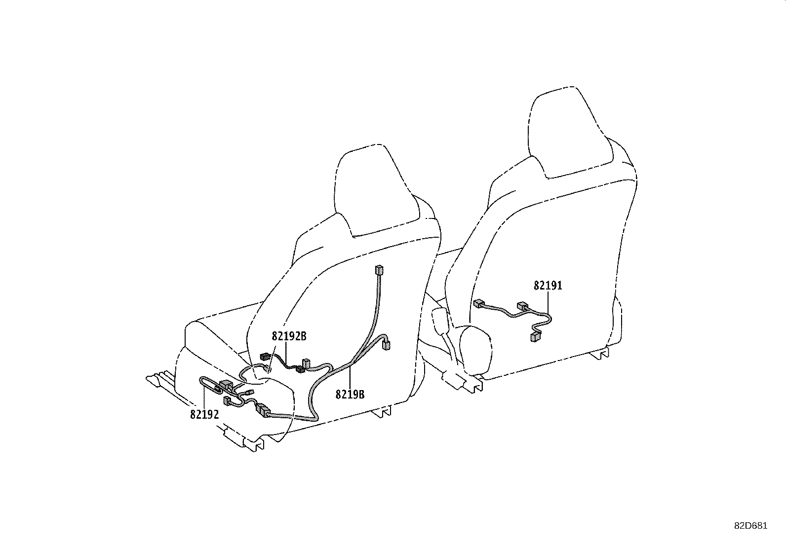 82111-F4630 WIRE, MOTOR COMPARTMENT, MAIN product image