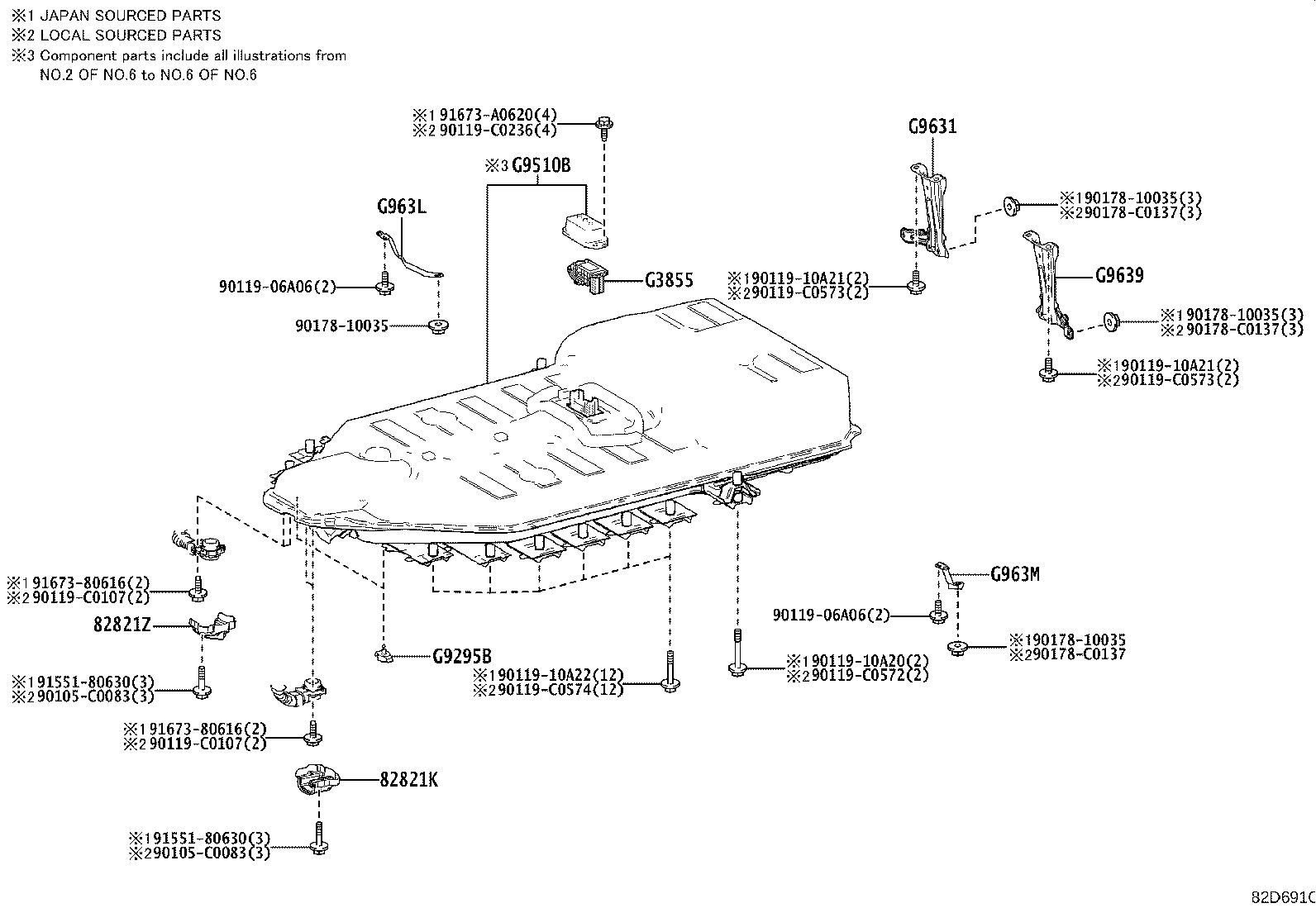 89890-10012 COMPUTER ASSY, BATTERY product image