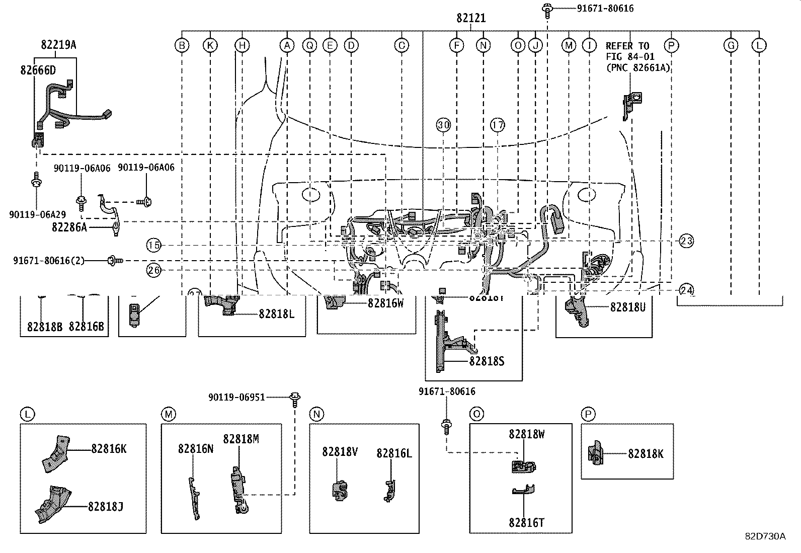 82191-48C80 WIRE, FRONT SEAT, RH product image