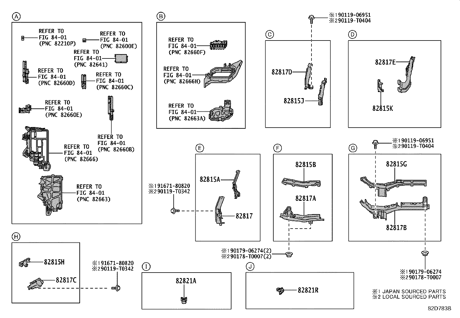 82140-0A020 WIRE, INSTRUMENT PANEL, NO.2 product image