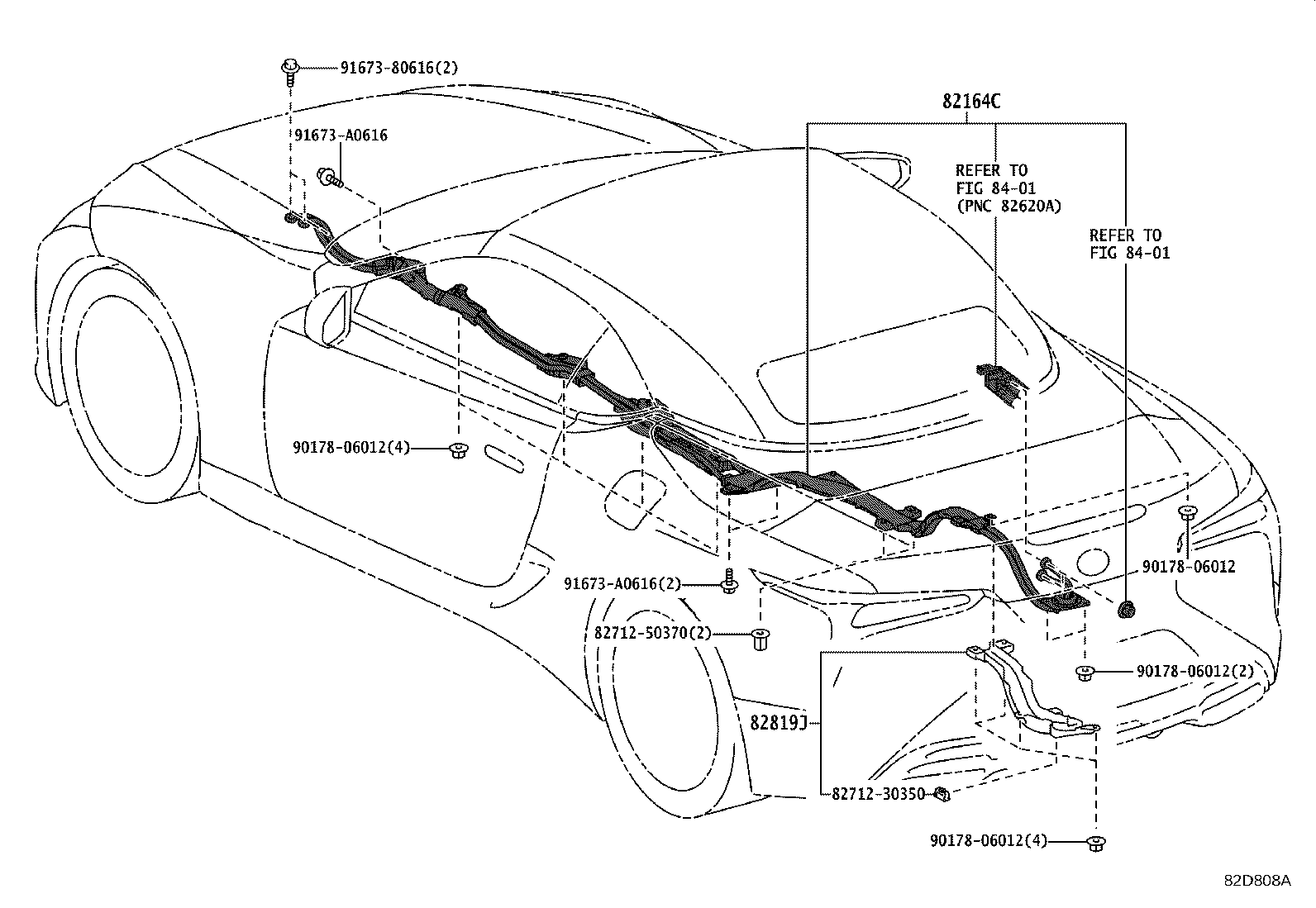 82121-11090 WIRE, ENGINE product image