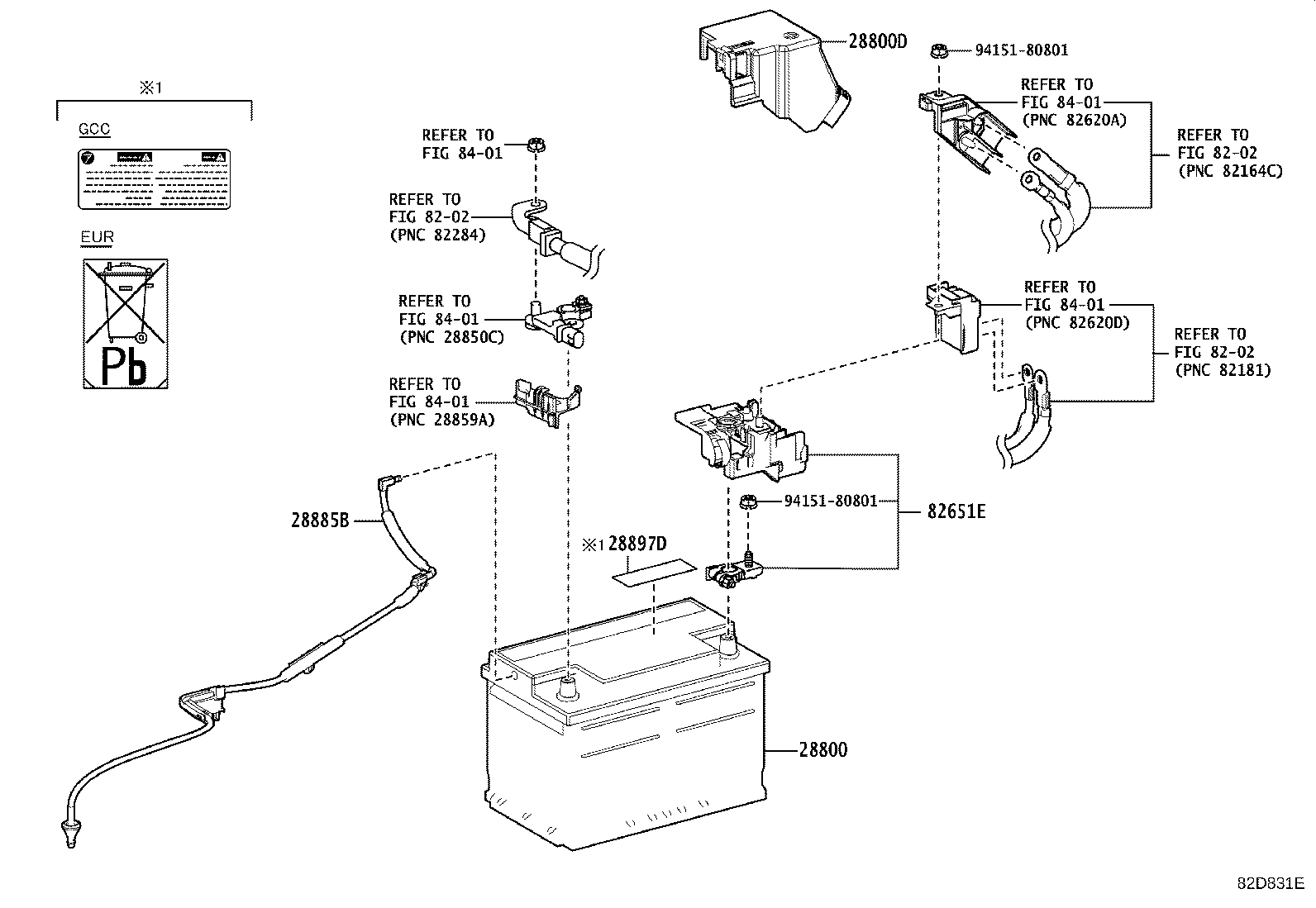 28810-38010 SUB-BATTERY ASSY, W/CONTROL product image