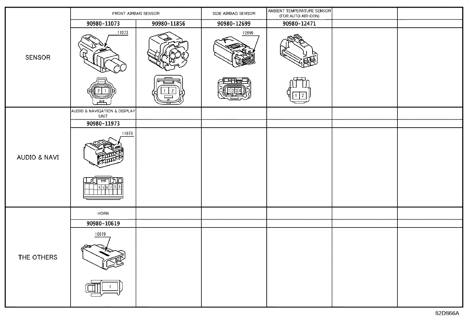 82817-37320 PROTECTOR, WIRING HARNESS, NO.2 product image