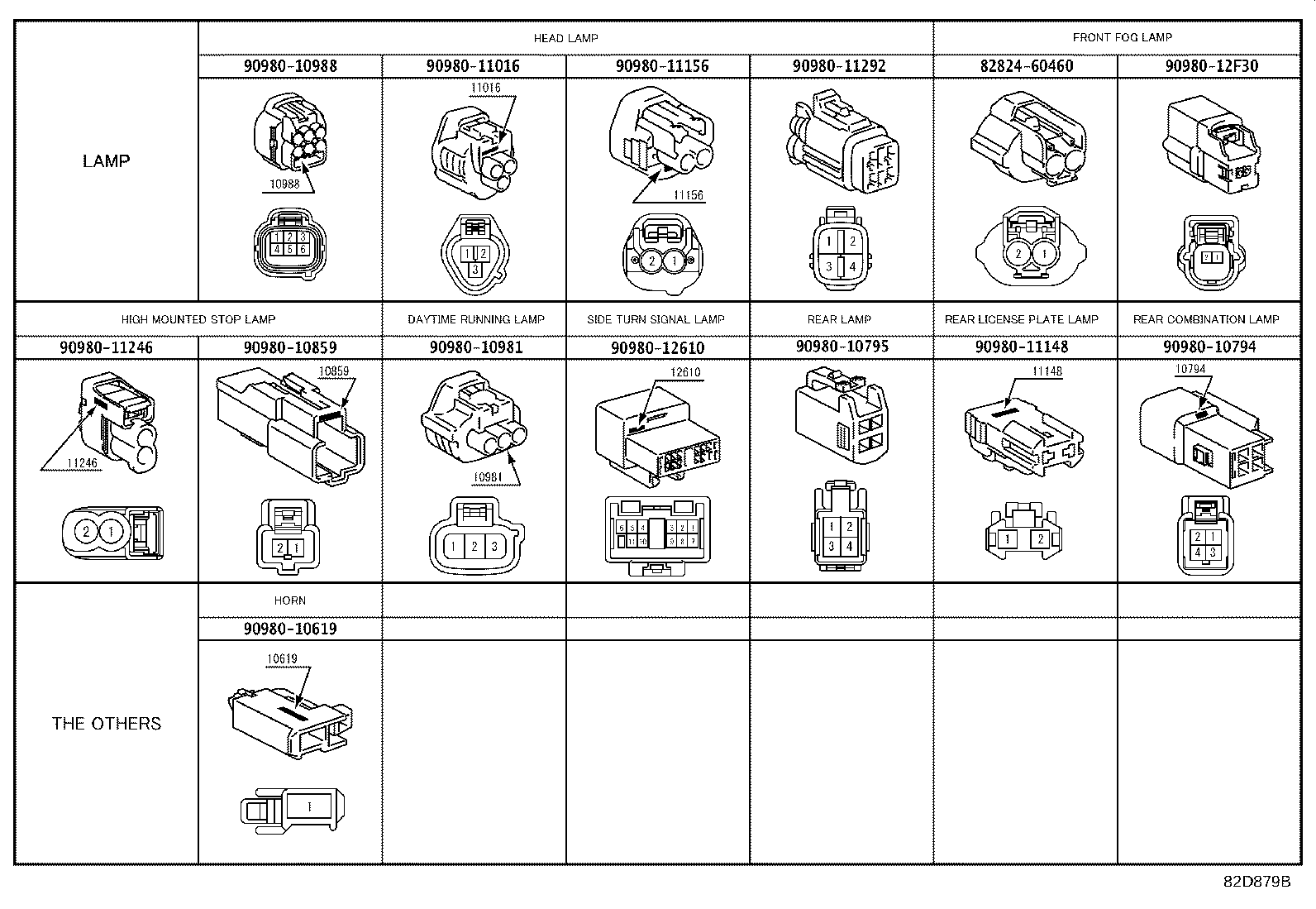82142-42150 WIRE, INSTRUMENT PANEL, NO.2 product image
