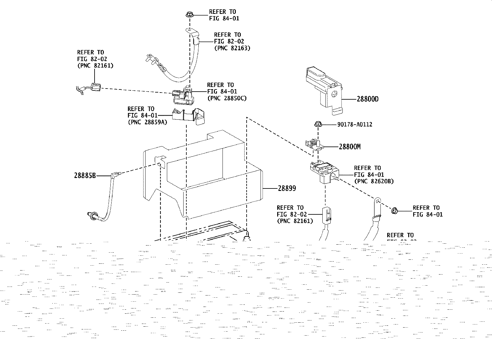 Toyota 82821-08060 COVER, CONNECTOR(FOR BATTERY TERMINAL)