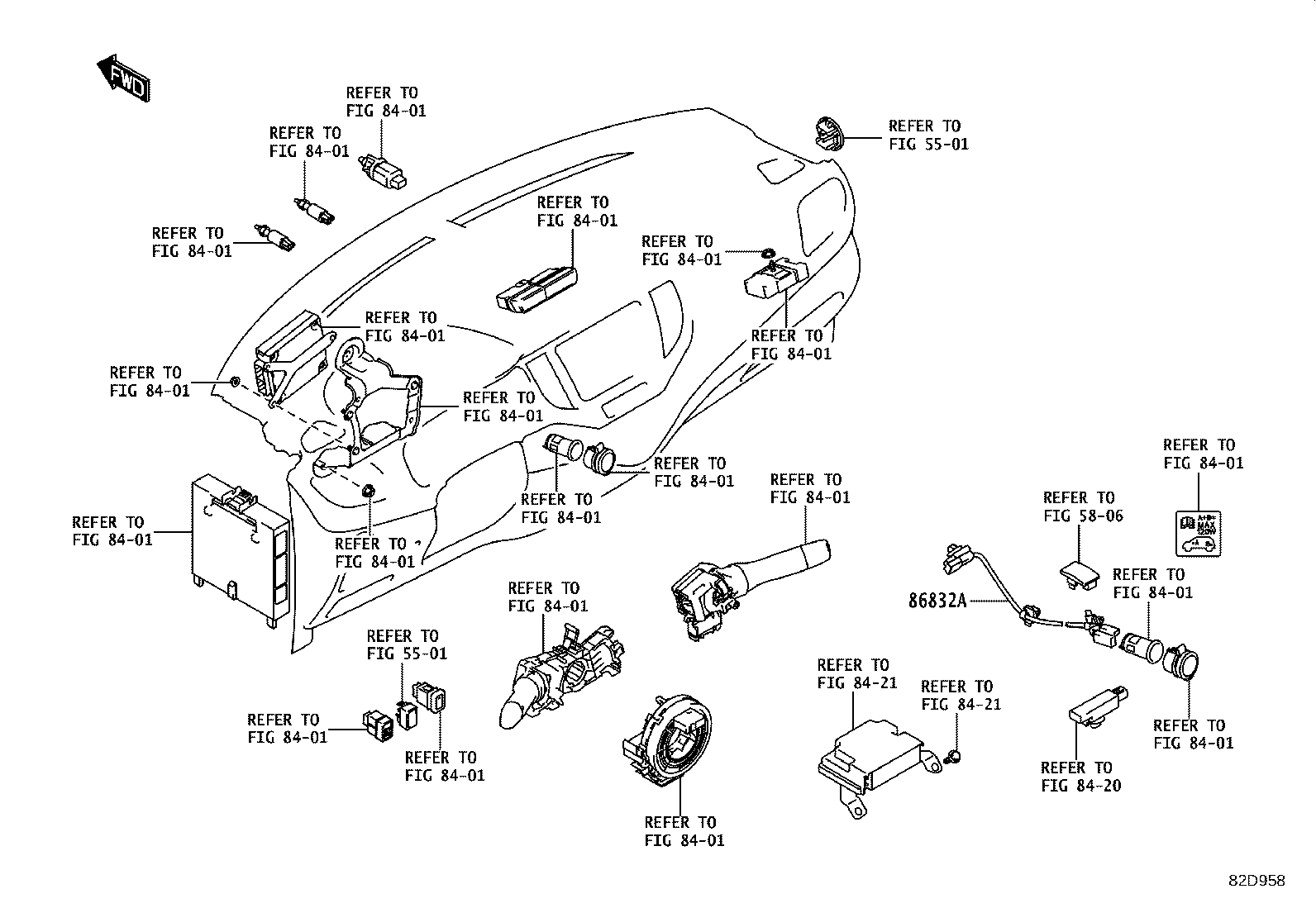 82123-WC008 WIRE ASSY, BATTERY TO COWL TOP SIDE product image