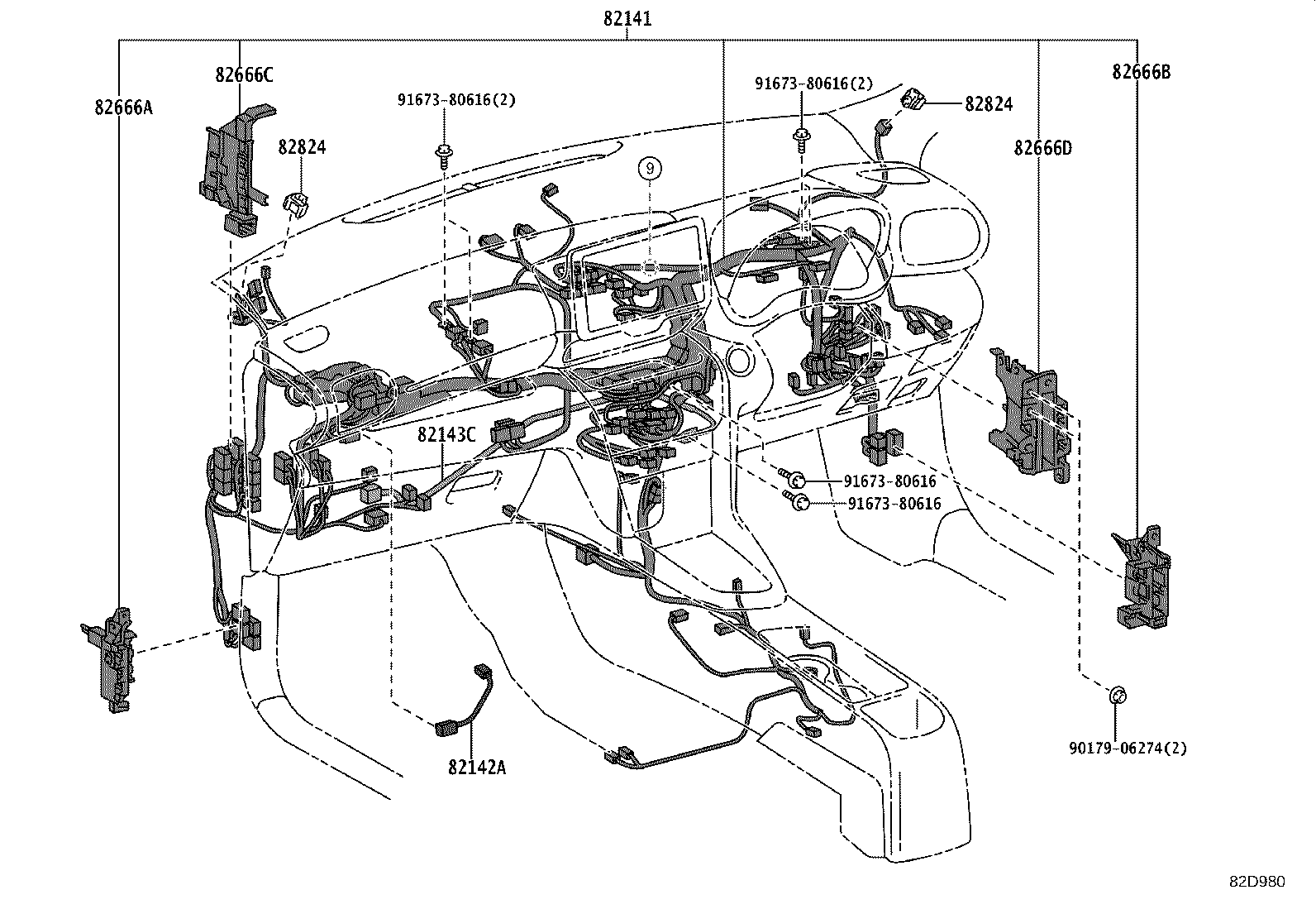82113-52210 WIRE, ENGINE ROOM, NO.3 product image