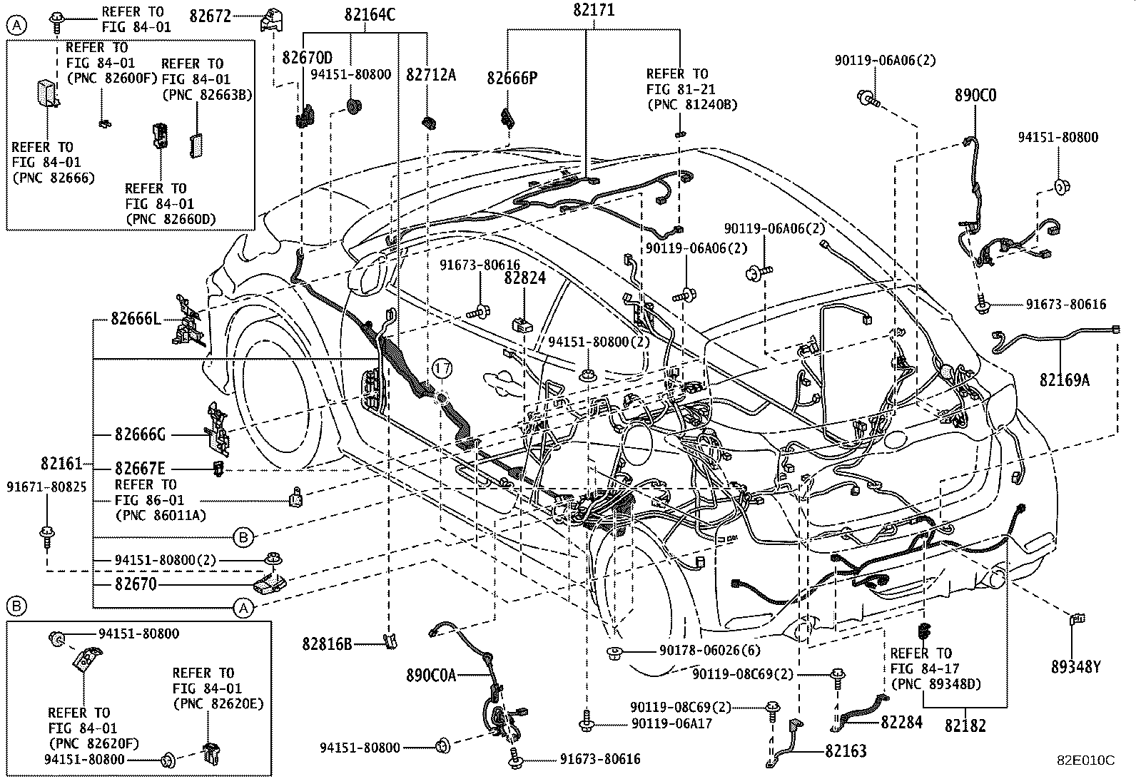 82124-52030 WIRE, ENGINE, NO.4 product image