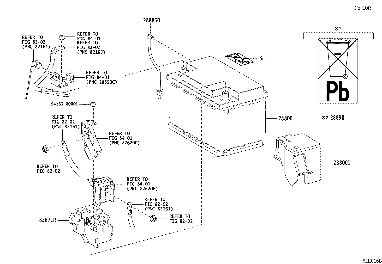 28885-18010 HOSE, BATTERY product image