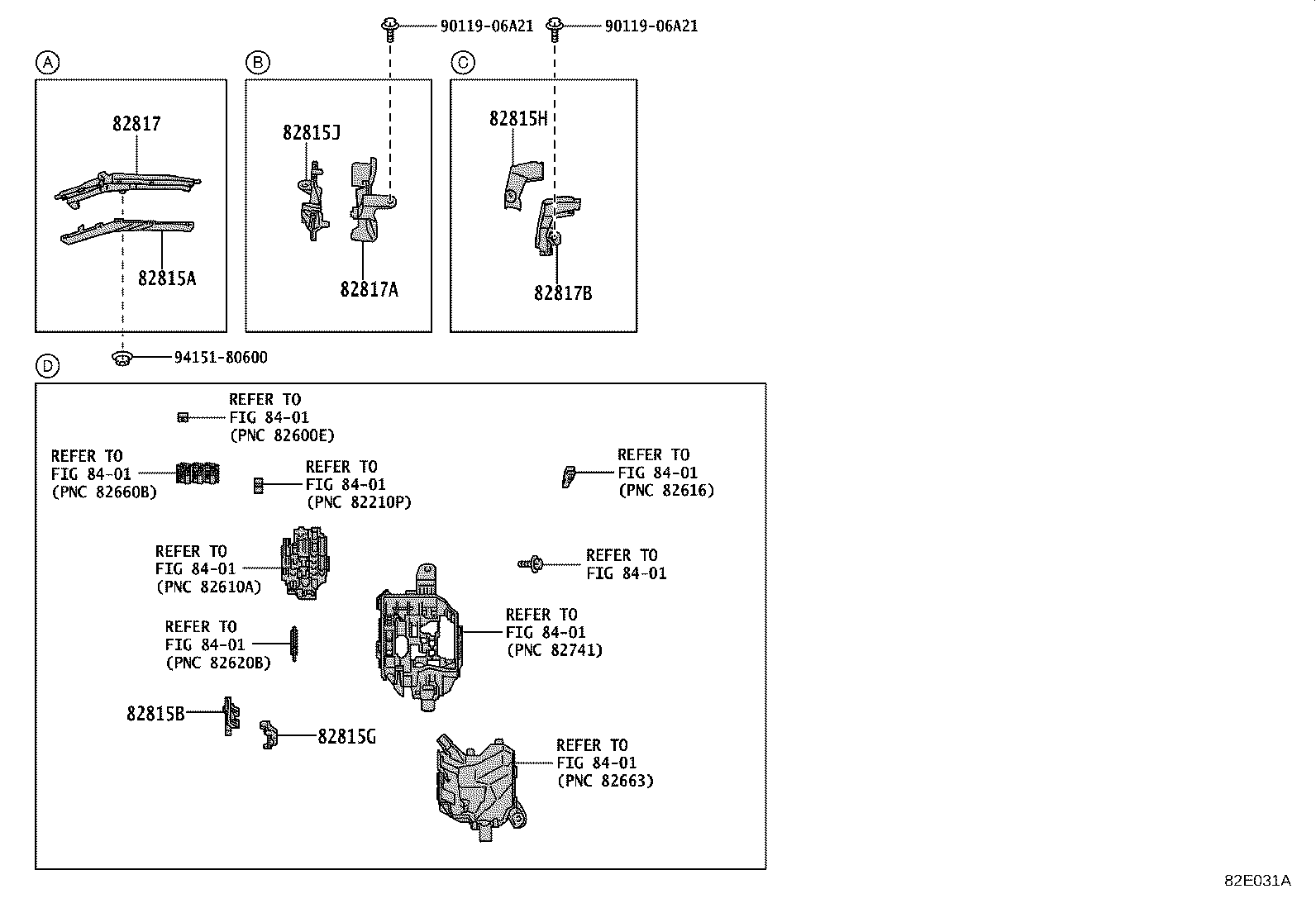 82124-52030 WIRE, ENGINE, NO.4 product image
