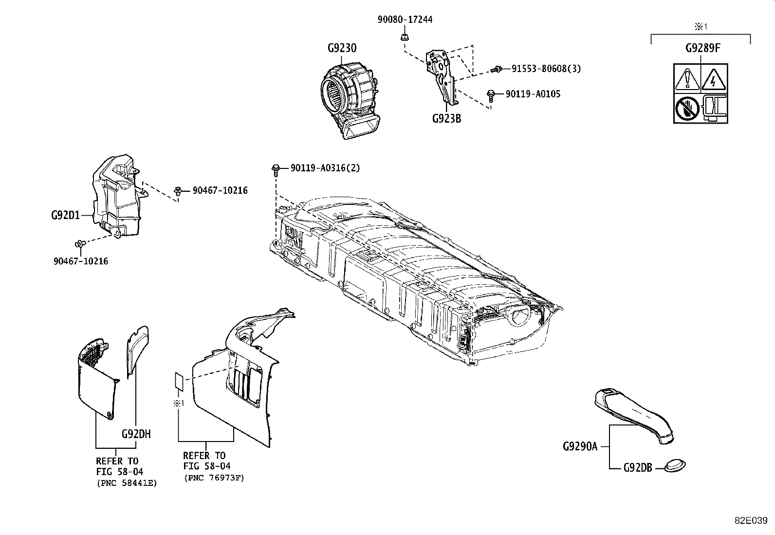 28899-0P050 INSULATOR, BATTERY product image