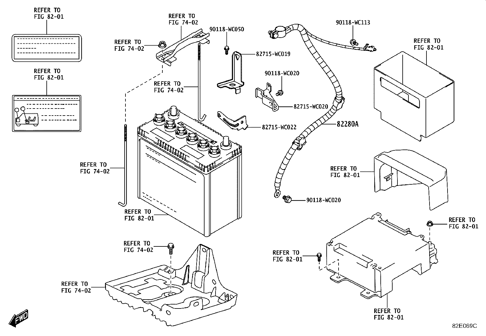 82817-WC002 PROTECTOR, WIRING HARNESS, NO.1 product image