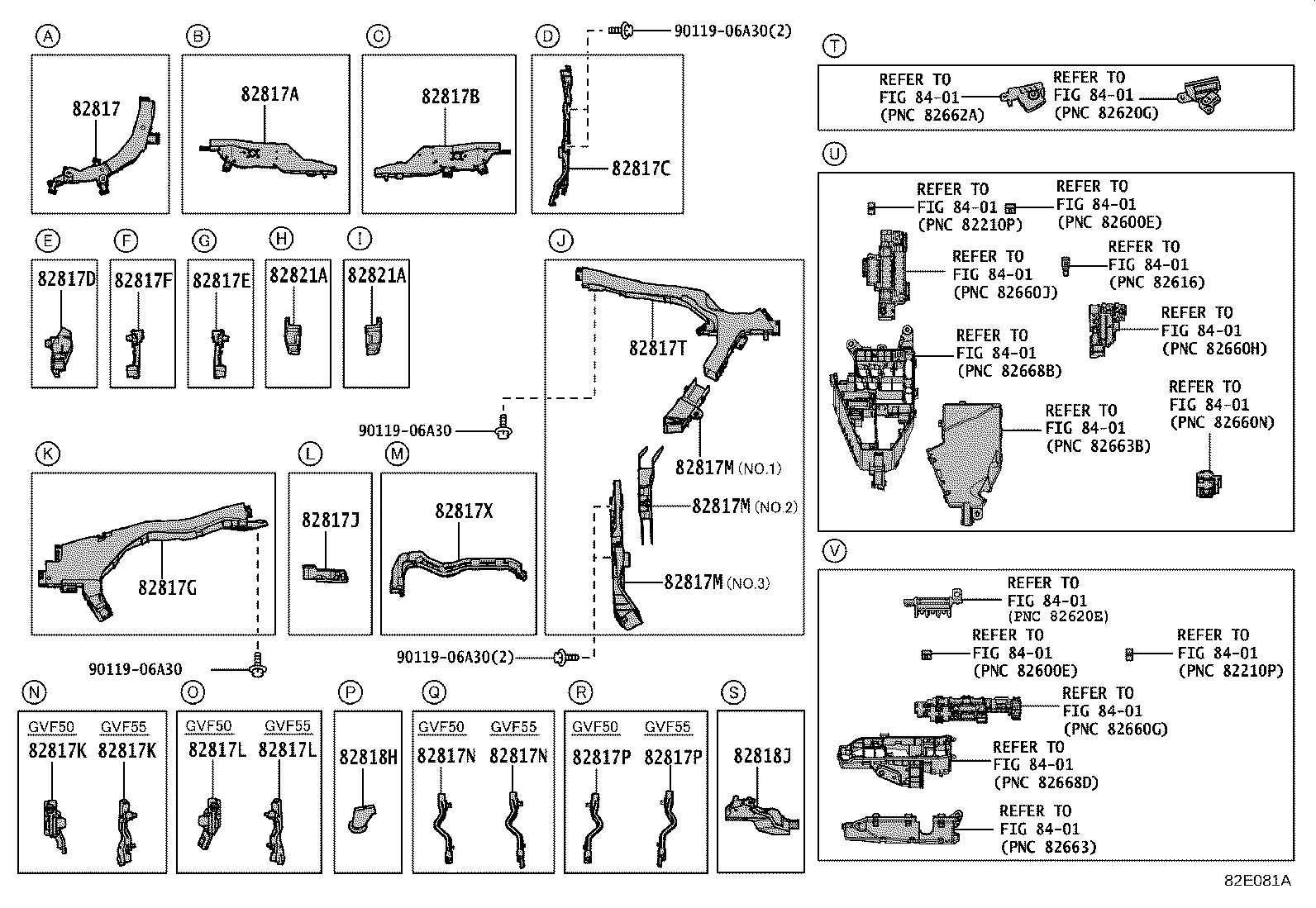82113-50140 WIRE, ENGINE ROOM, NO.3 product image