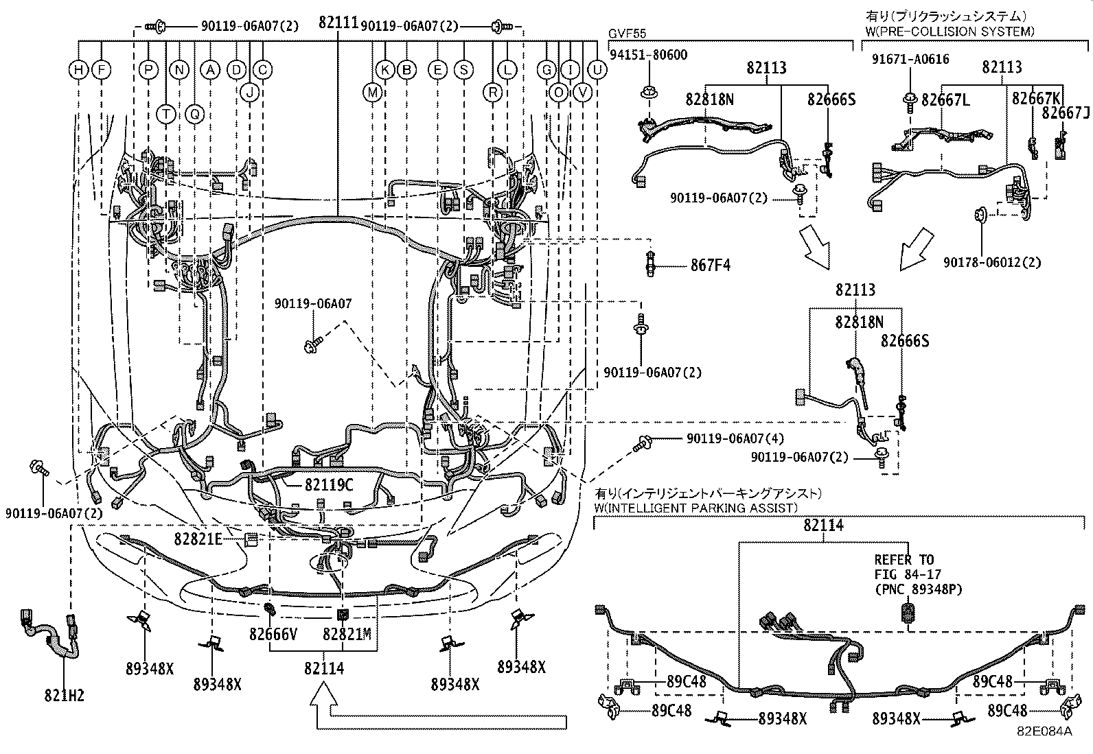 82712-50370 SUPPORT, WIRING HARNESS, NO.1 product image