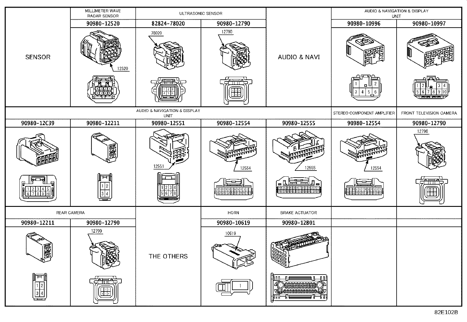 82142-10050 WIRE, INSTRUMENT PANEL, NO.2 product image