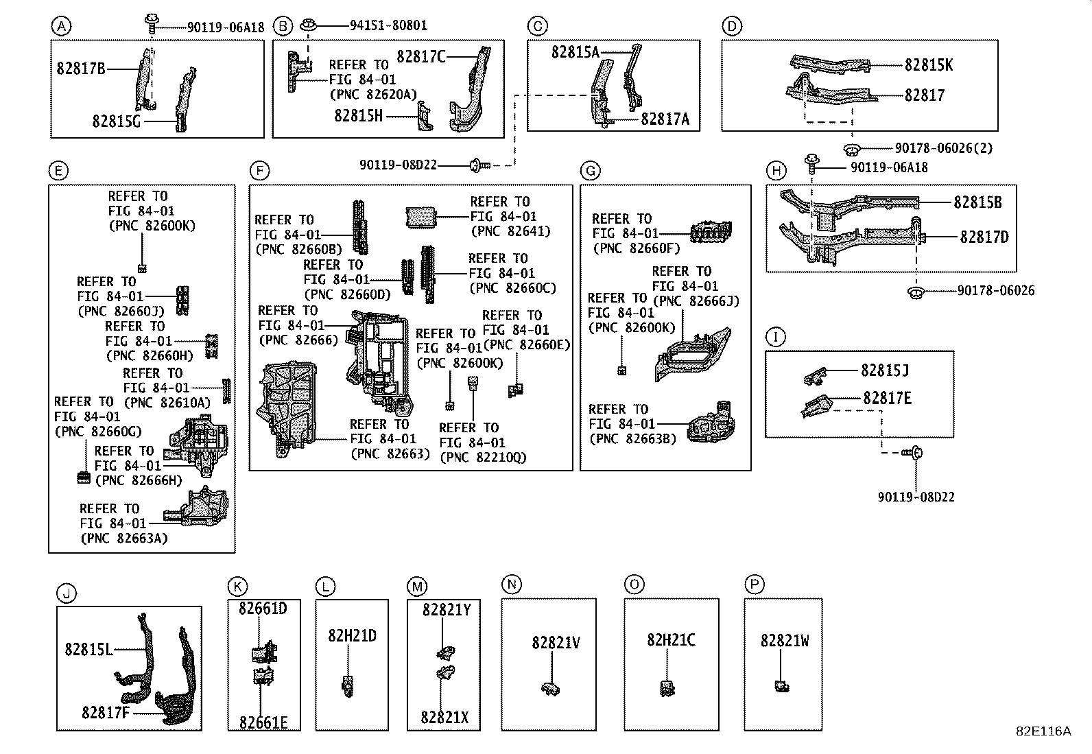 82142-76A40 WIRE, INSTRUMENT PANEL, NO.2 product image
