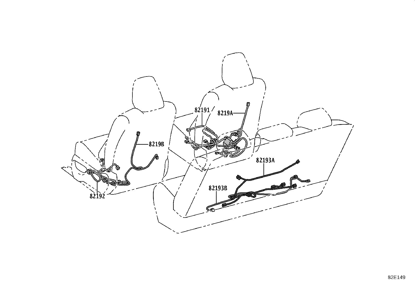 82817-50P10 PROTECTOR, WIRING HARNESS, NO.13 product image
