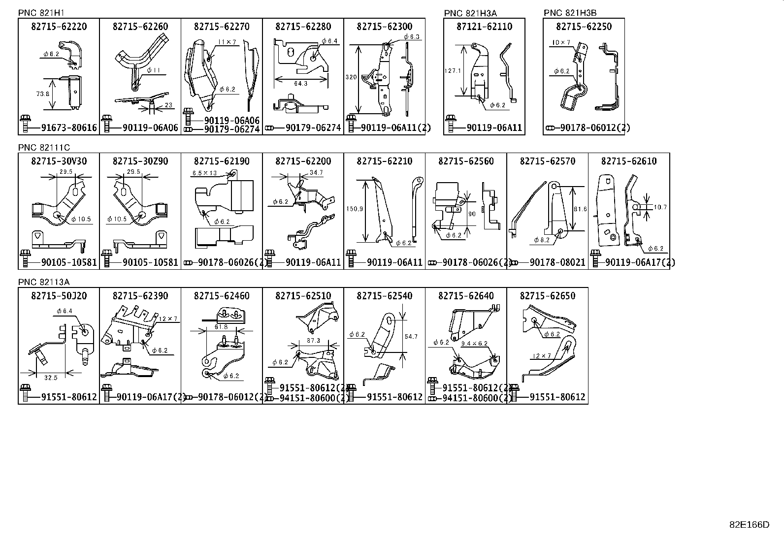 82817-50P10 PROTECTOR, WIRING HARNESS, NO.13 product image
