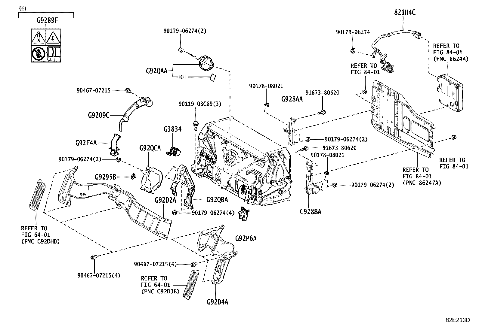 28897-36040 PLATE, BATTERY CAUTION product image