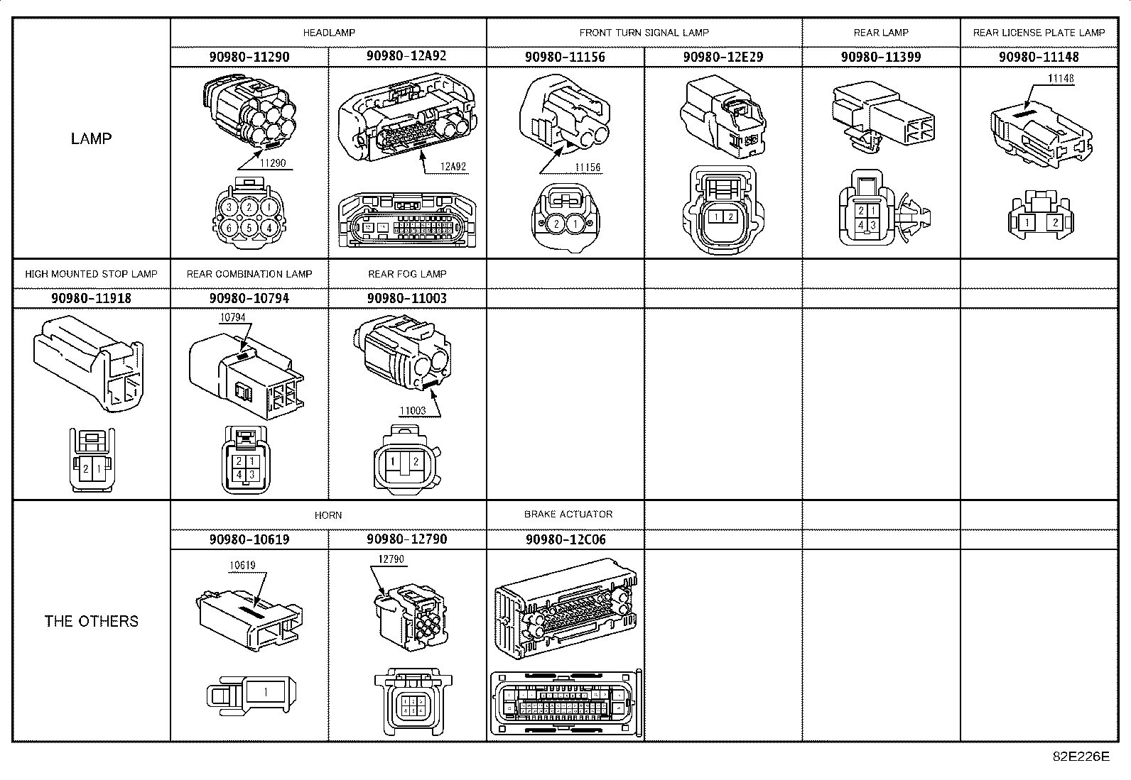 82817-50P10 PROTECTOR, WIRING HARNESS, NO.13 product image