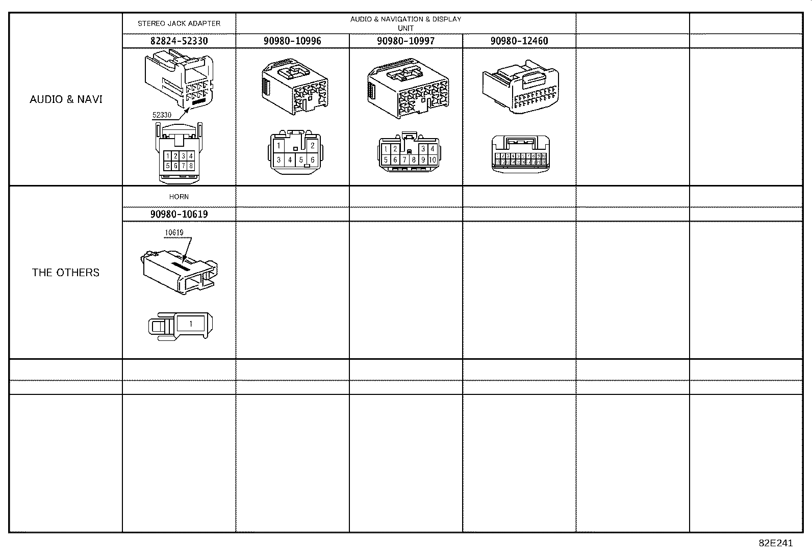 82124-02100 WIRE, ENGINE, NO.4 product image