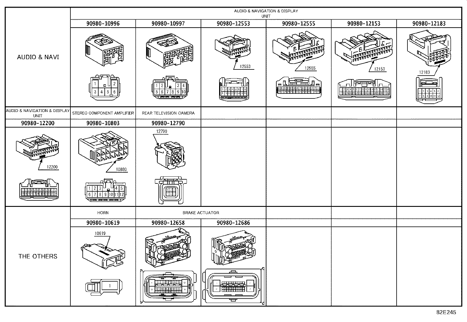 82817-0D430 PROTECTOR, WIRING HARNESS, NO.2 product image