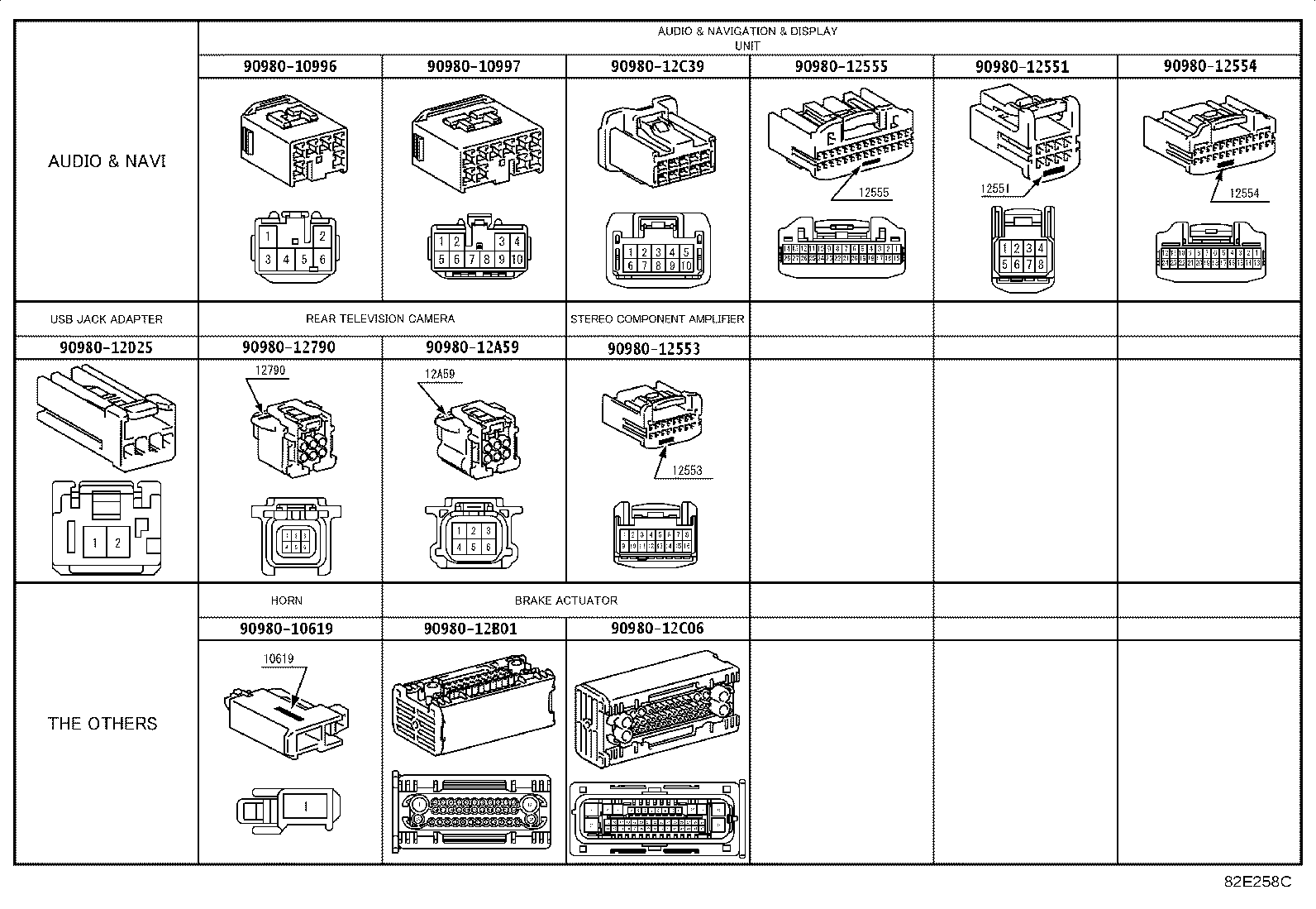 82151-1AC70 WIRE, FRONT DOOR, RH product image