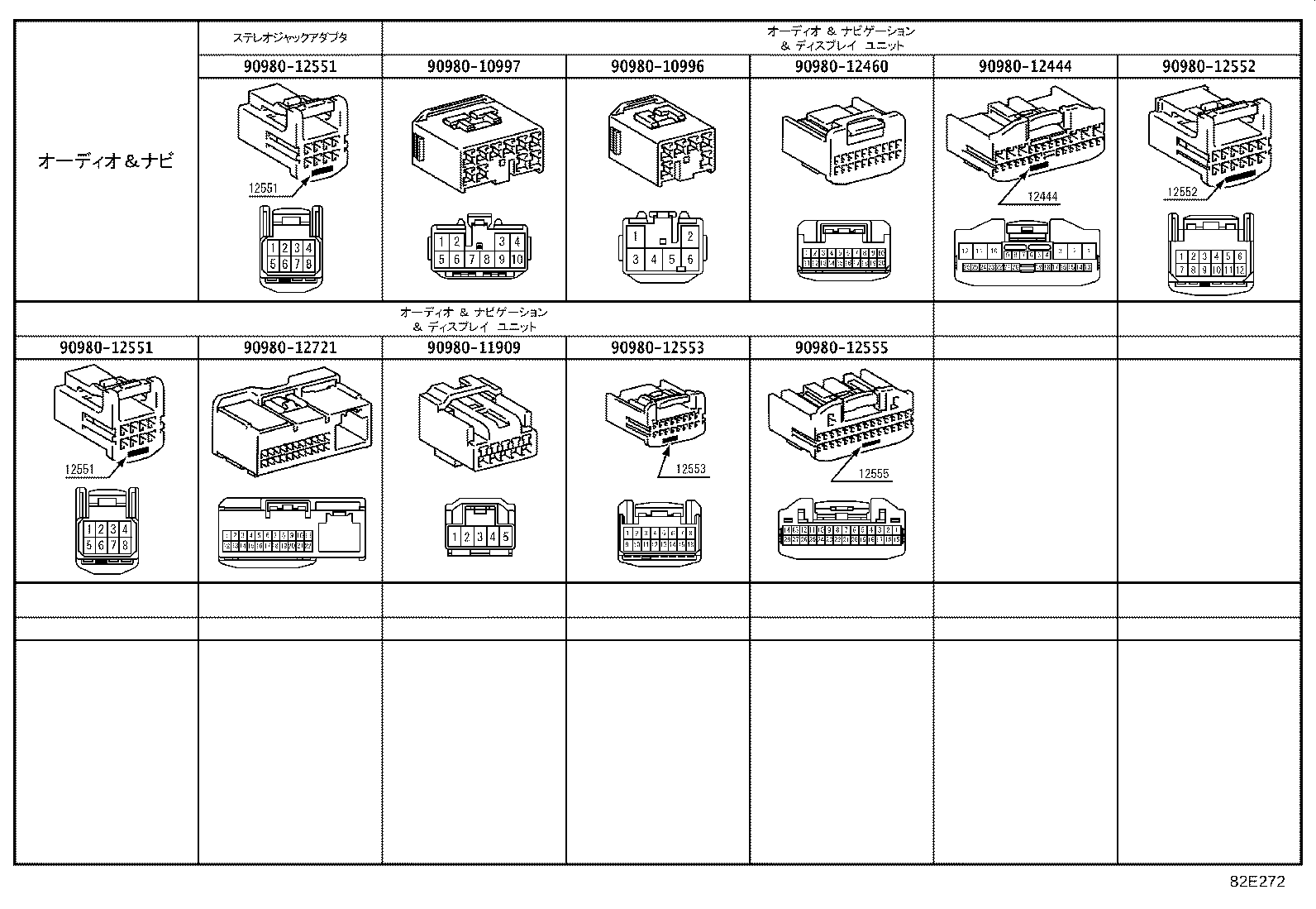 82142-47141 WIRE, INSTRUMENT PANEL, NO.2 product image