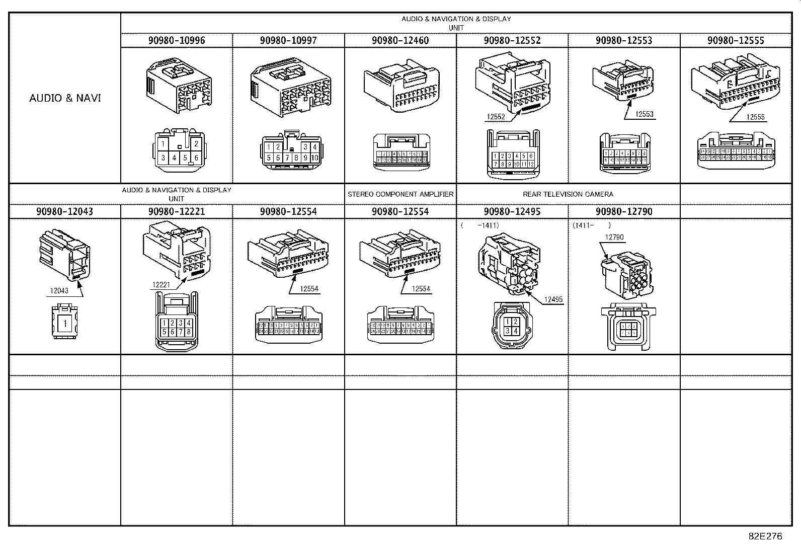 82142-47220 WIRE, INSTRUMENT PANEL, NO.2 product image
