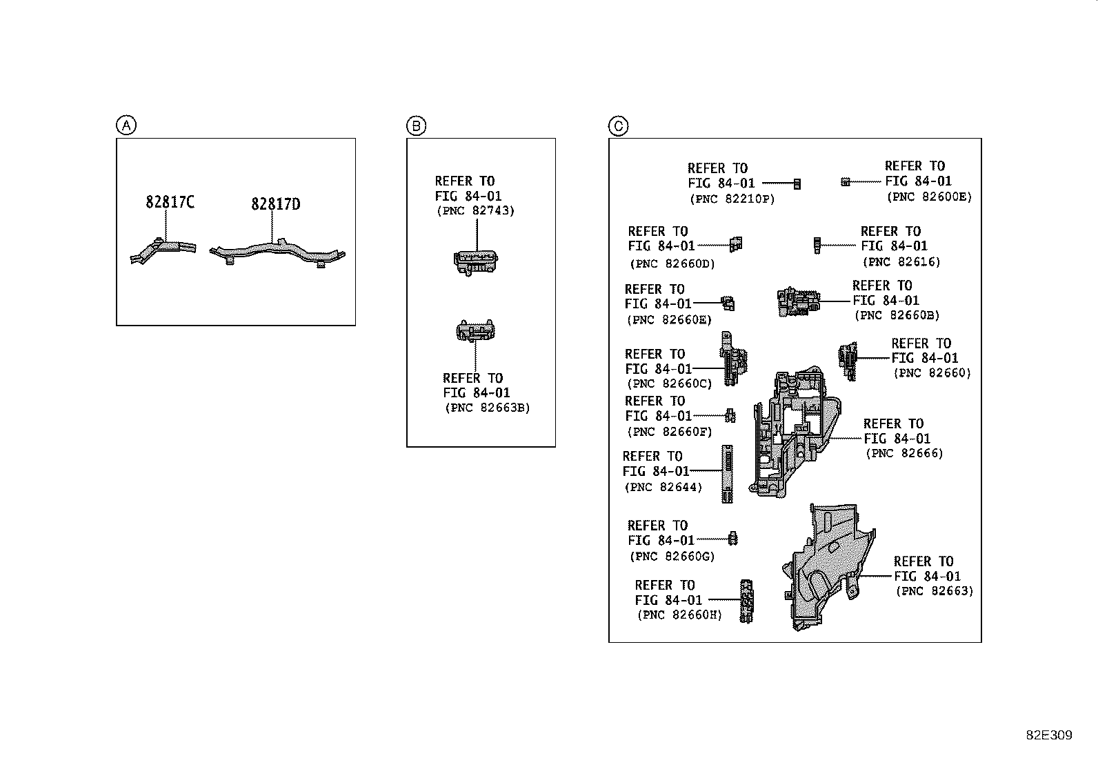 82142-53170 WIRE, INSTRUMENT PANEL, NO.2 product image