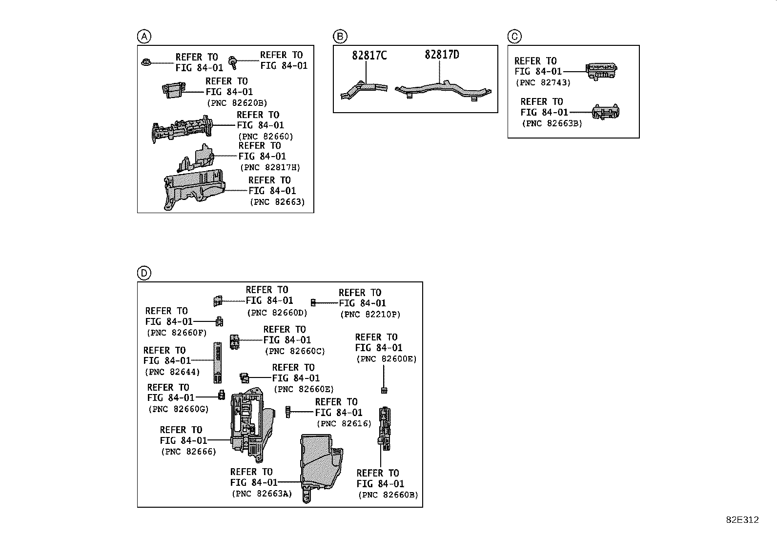 82142-53170 WIRE, INSTRUMENT PANEL, NO.2 product image